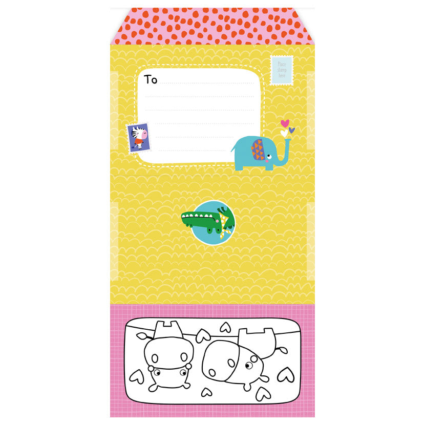 Letters from Me: A Colour-and-Create Activity Pad