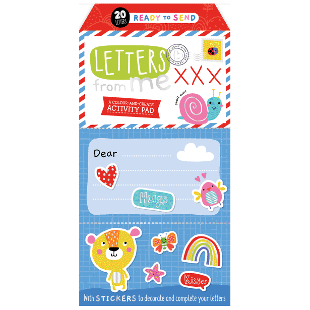 Cover of Letters from Me: A Colour-and-Create Activity Pad (9781800584440)