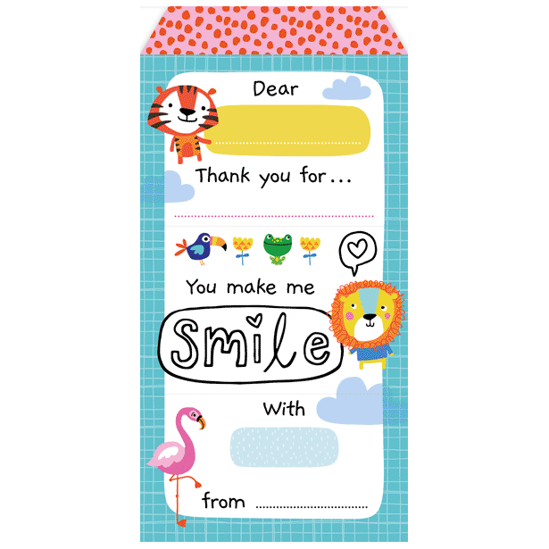 Second spread of Letters from Me: A Colour-and-Create Activity Pad (9781800584440)