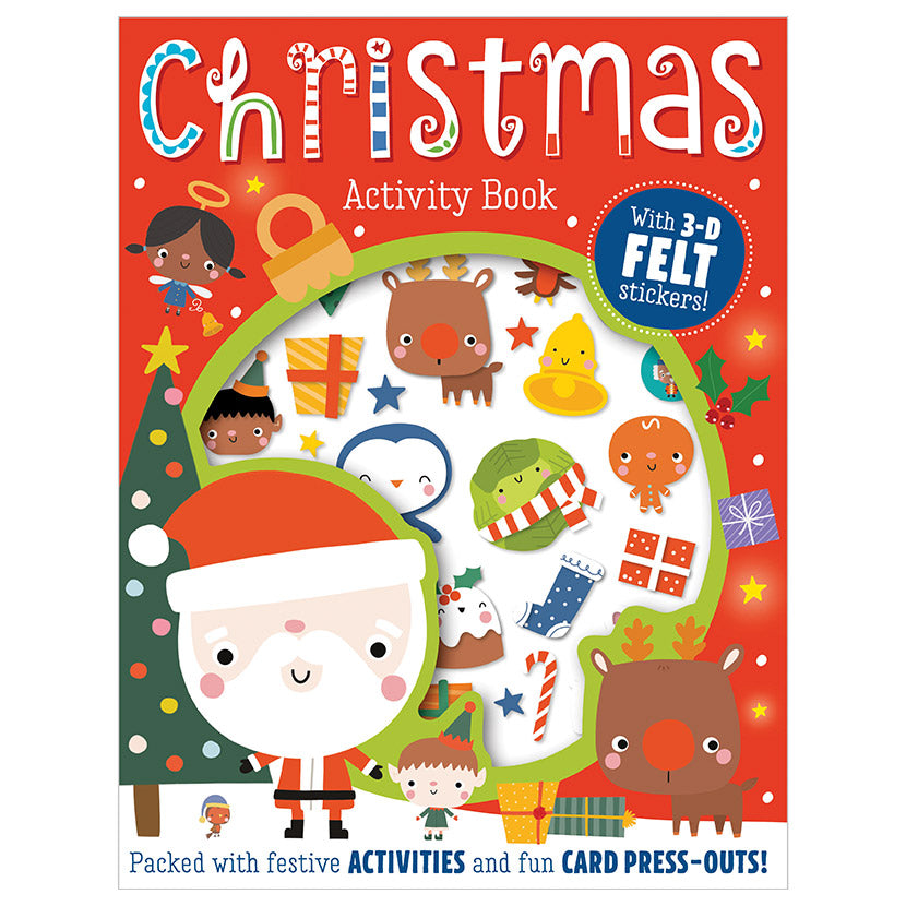 Christmas Felt Stickers Activity Book
