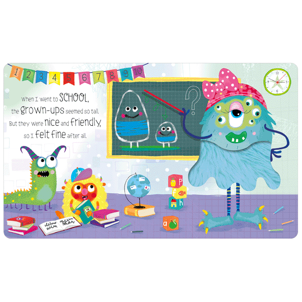 Second spread of Time for School (9781803374604)