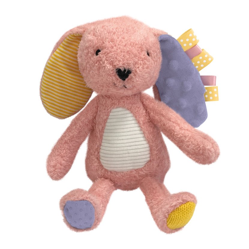 First Spread of Sensory Snuggables Small Plush Bunny (5060236486325)