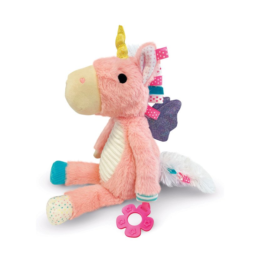 First Spread of Sensory Snuggables Large Plush Unicorn (5060236483898)
