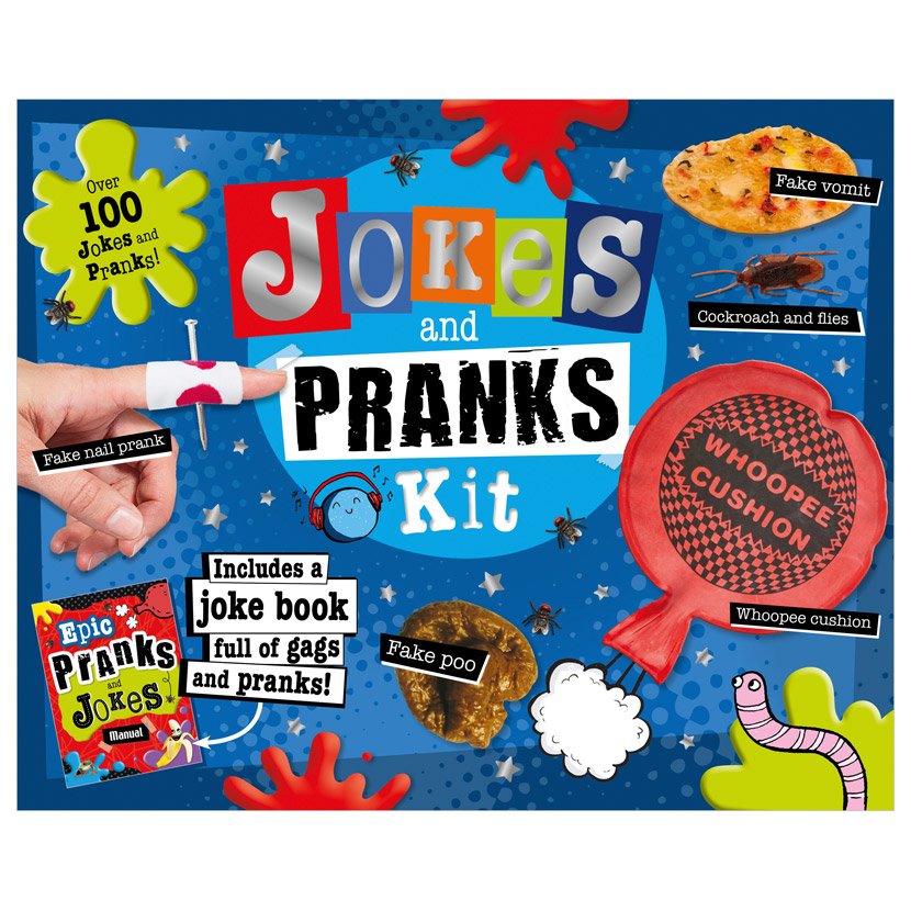 First Spread of Jokes and Pranks Kit (9781800588646)