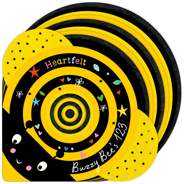 Cover of Buzzy Bee's 123 (9781803372334)