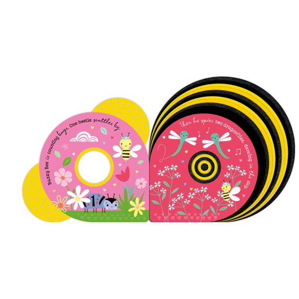 Second spread of Buzzy Bee's 123 (9781803372334)