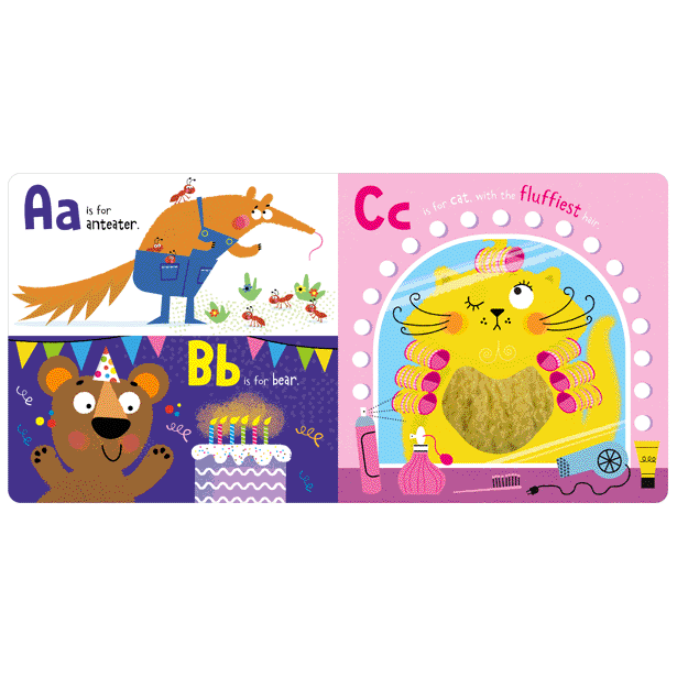 Second spread of L is for Lion (9781803374680)