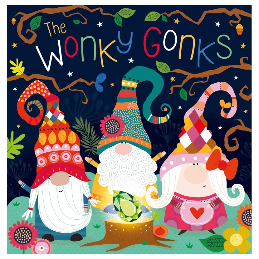 First Spread of The Wonky Gonks (9781803374505)