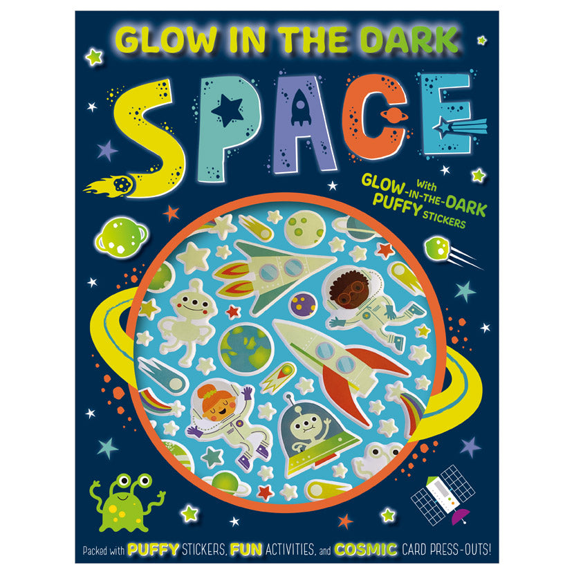 Glow in the Dark Space Activity Book