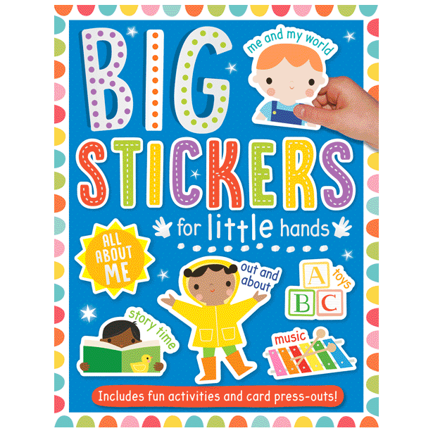 Cover of Big Stickers for Little Hands All About Me (9781803370101)
