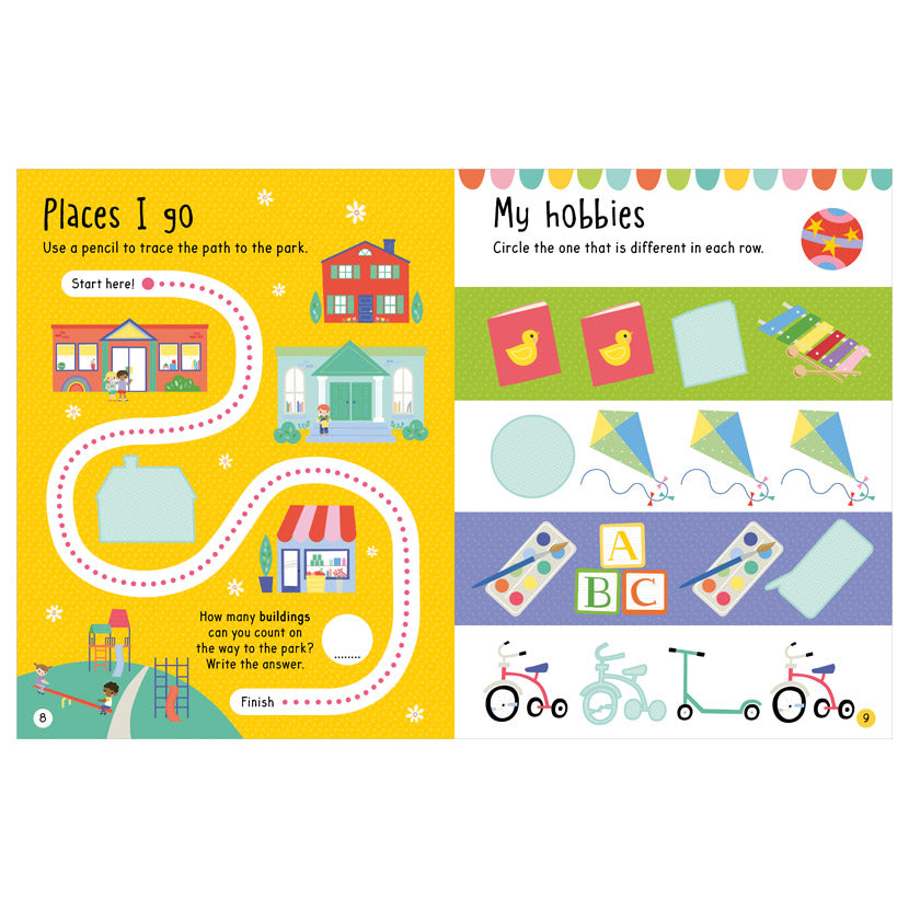 Big Stickers for Little Hands All About Me