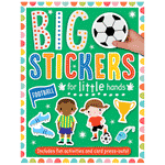 Cover of Big Stickers for Little Hands Football (9781803370118)