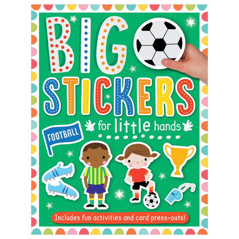 Big Stickers for Little Hands Football