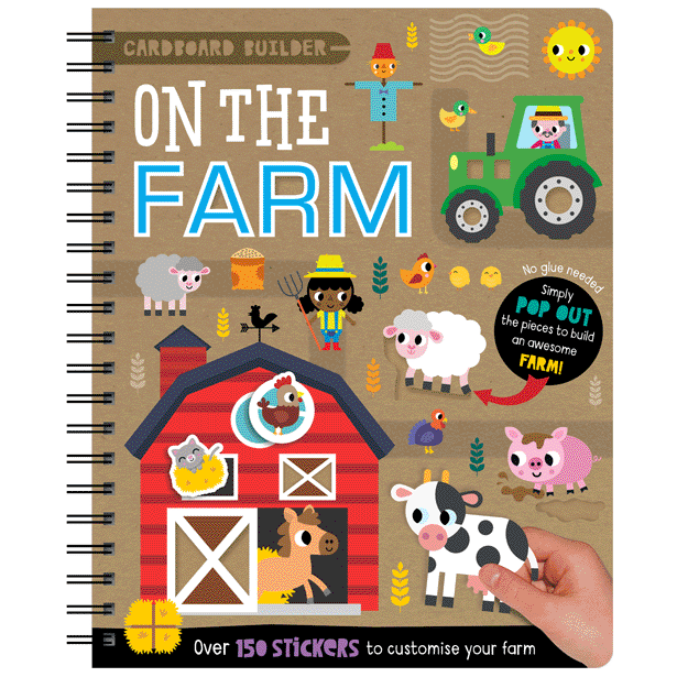 Cover of Cardboard Builder On the Farm (9781803370729)