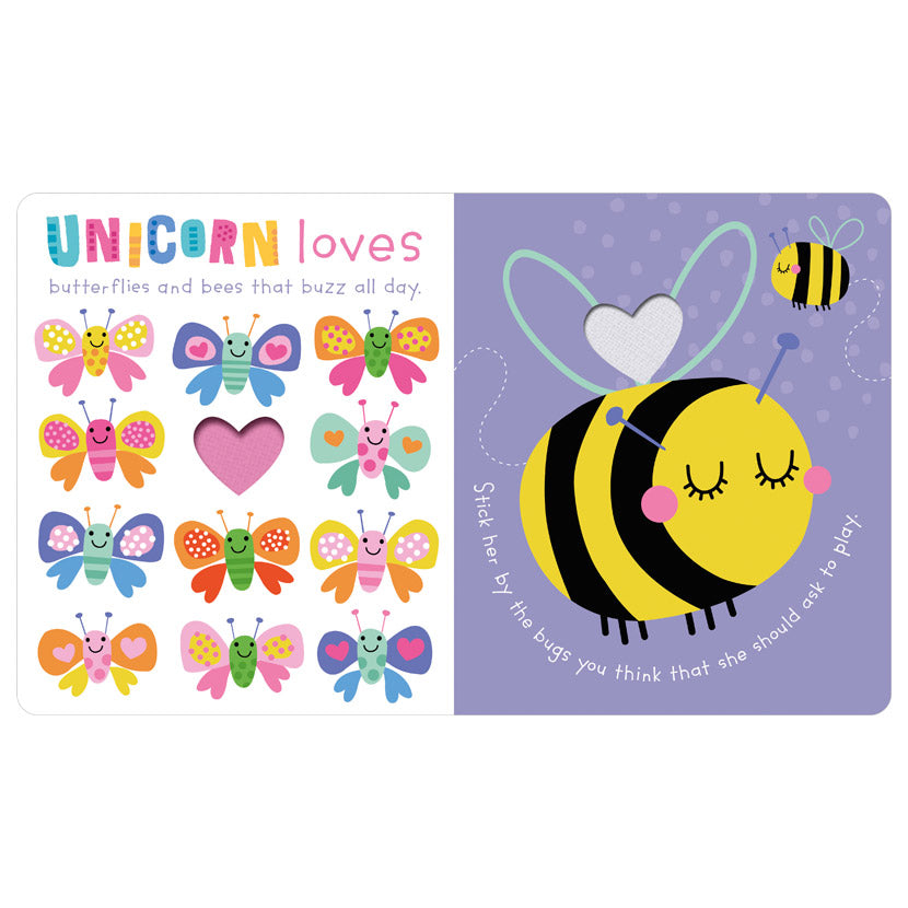 Sensory Snuggables Unicorn Loves . . .