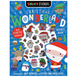 Cover of Shiny Stickers Christmas Wonderland (9781800585881)