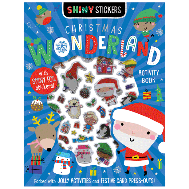Cover of Shiny Stickers Christmas Wonderland (9781800585881)