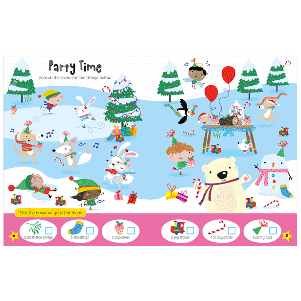 Shiny Stickers Christmas Wonderland