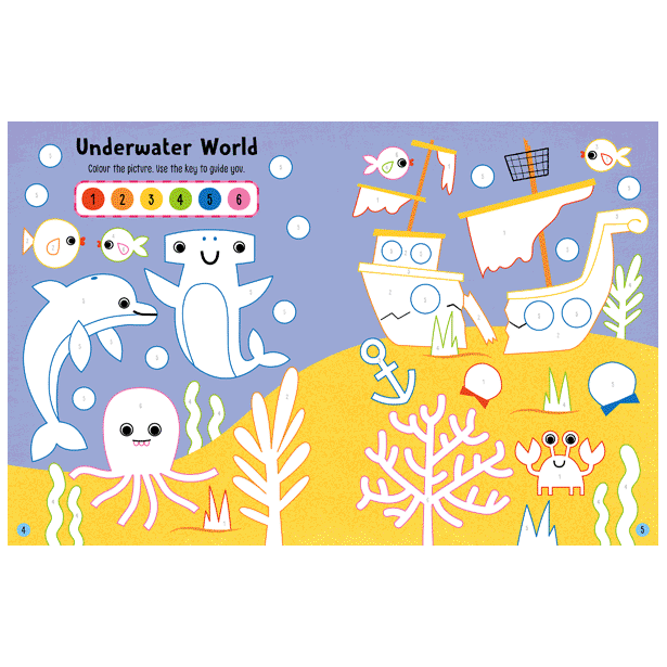 Window Stickies Ocean Friends
