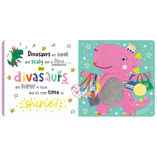 Second spread of Meet the Divasaurs (9781803372594)