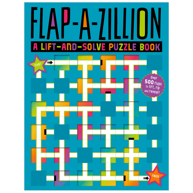 Cover of Flap-a-Zillion Puzzle Book (9781800585928)