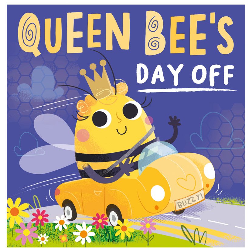 First Spread of Queen Bee's Day Off (9781805447023)