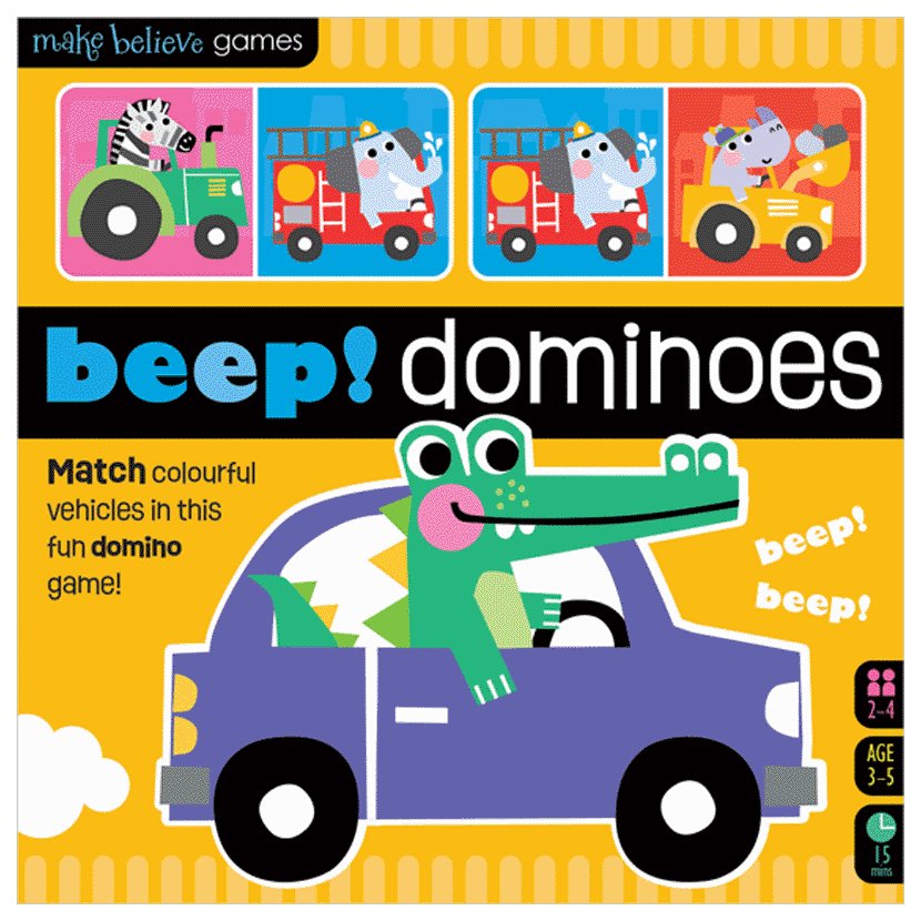 Cover of Beep! Dominoes (5060236486387)