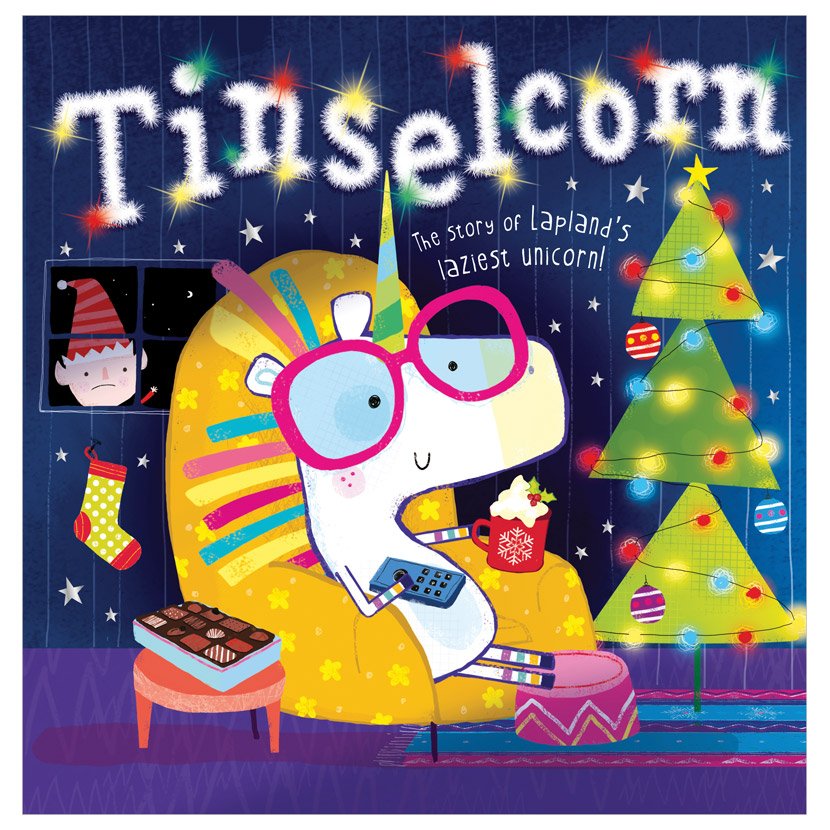 First Spread of Tinselcorn (9781803379418)