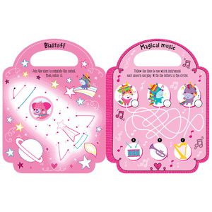 Second spread of My Pretty Pink Activity Book (9781803373164)