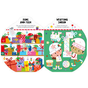 Second spread of Christmas Magic Activity Book (9781803376721)