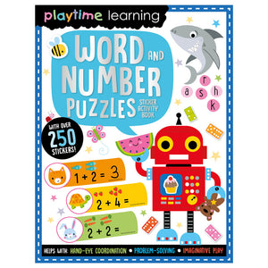 Playtime Learning Word and Number Puzzles