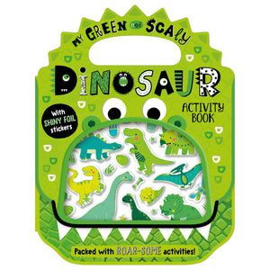 Shiny Stickers My Green and Scaly Dinosaur Activity Book