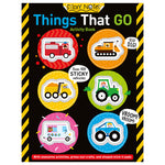 Sticky Notes Things That Go Activity Book