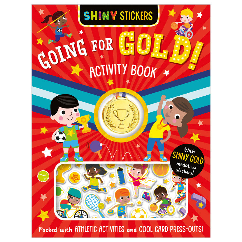 Shiny Stickers Going for Gold! Activity Book (9781805440284) by Make Believe Ideas