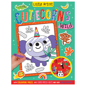 Little Artist Cutiecorns Wild Colouring Book