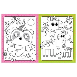 Little Artist Cutiecorns Wild Colouring Book