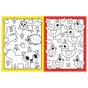 Little Artist Cutiecorns Woodland Colouring Book
