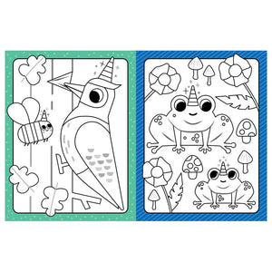 Little Artist Cutiecorns Woodland Colouring Book