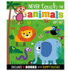 First Spread of Never Touch The Animals Gift Set (9781805446804)