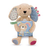 First Spread of Sensory Snuggables Medium Plush Bunny with Cloth Book (9781836422327)