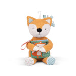 Sensory Snuggables Medium Plush Fox with Cloth Book