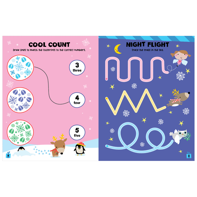 Reindeer Express Activity Book