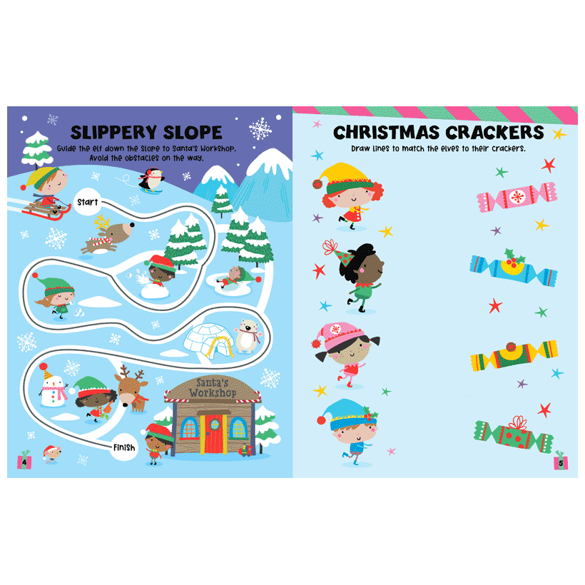 Elf's Adventure Activity Book