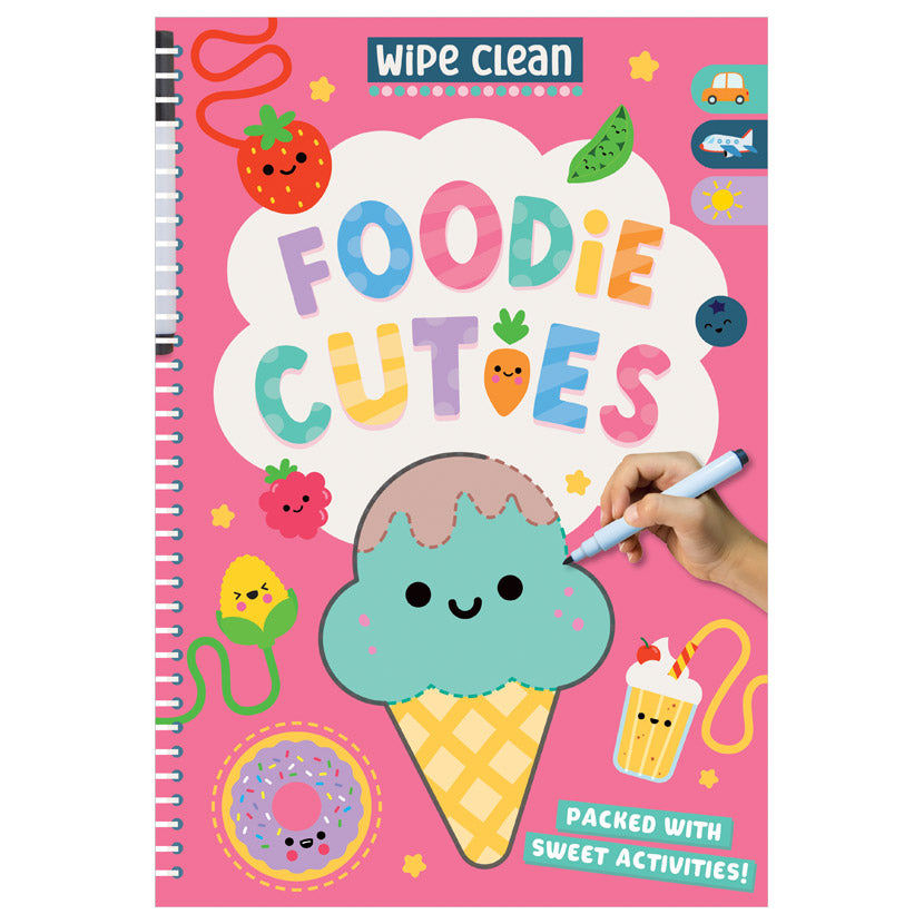 Wipe Clean: Foodie Cuties (9781836428626) by Make Believe Ideas