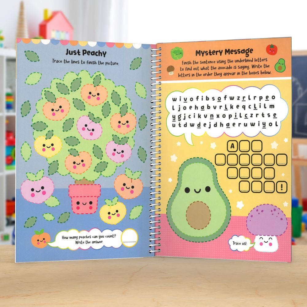 Wipe Clean: Foodie Cuties