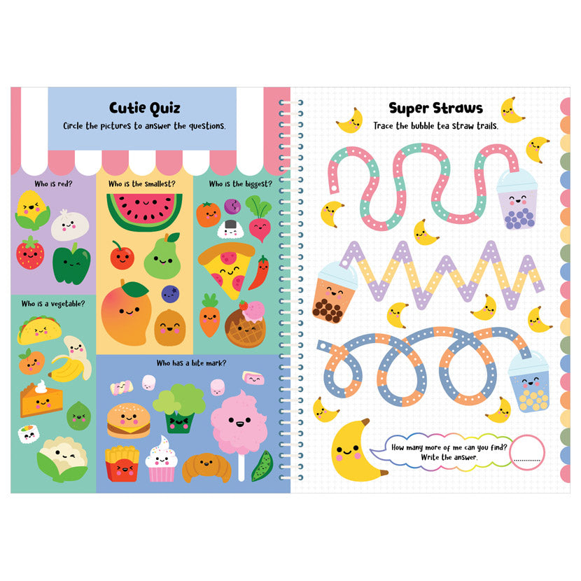 Wipe Clean: Foodie Cuties