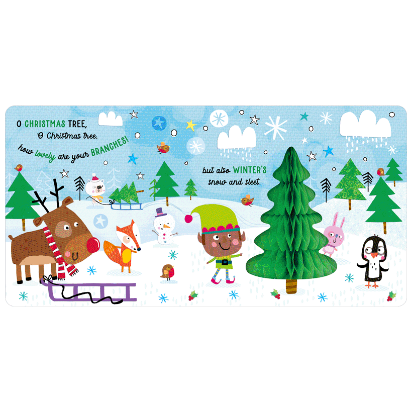 Second spread of Jingle Bells (9781805441694)