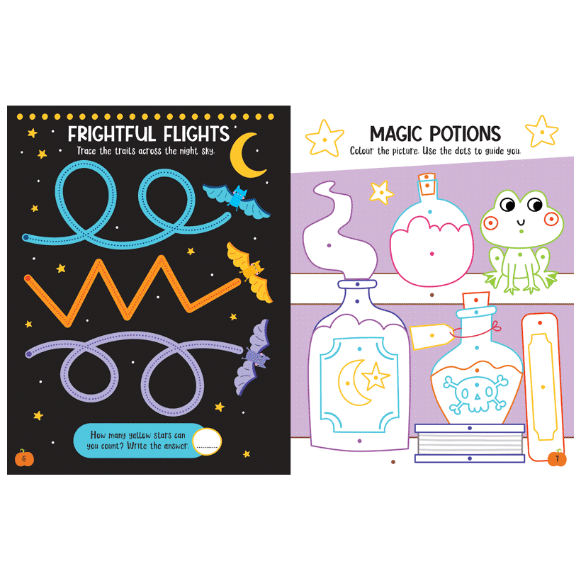 Haunted House Activity Book