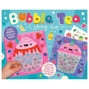 First Spread of Bubble Tea String Art (9781805449812)