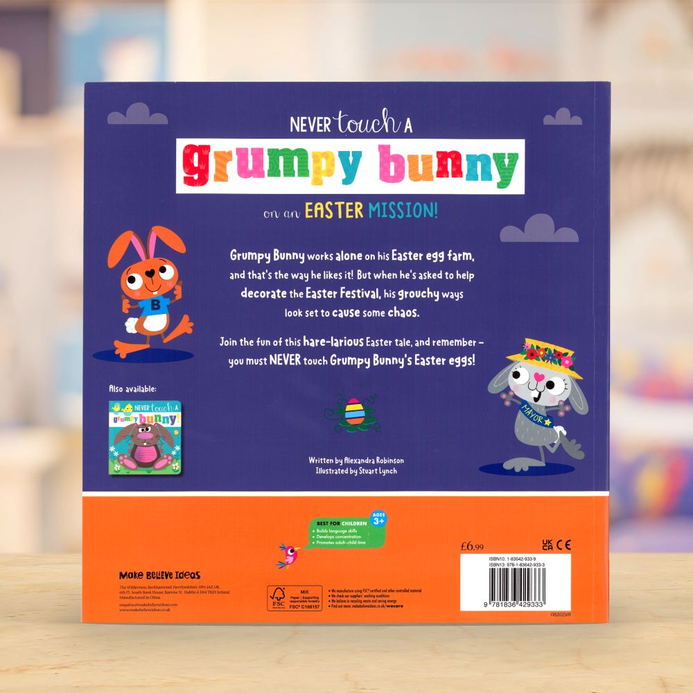 Never Touch a Grumpy Bunny . . . on an Easter Mission!